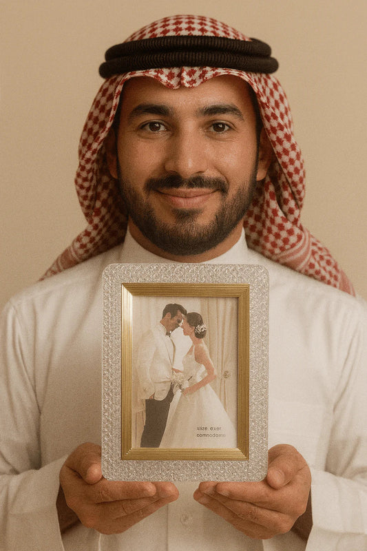 Crystal LED Photo Frame Lamp | مصباح إطار الصور الكريستالي LED