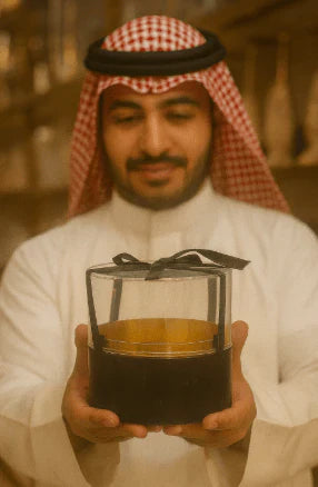 Scented Candle Jar | شمعة معطرة في برطمان زجاجي